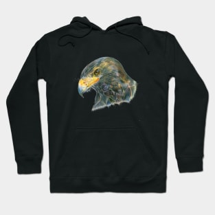 Eagle Head Hand Drawn Illustration Hoodie